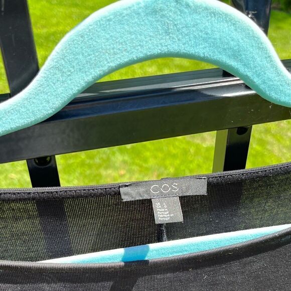 COS Boxy Oversized Draped Dress - Picture 3 of 6